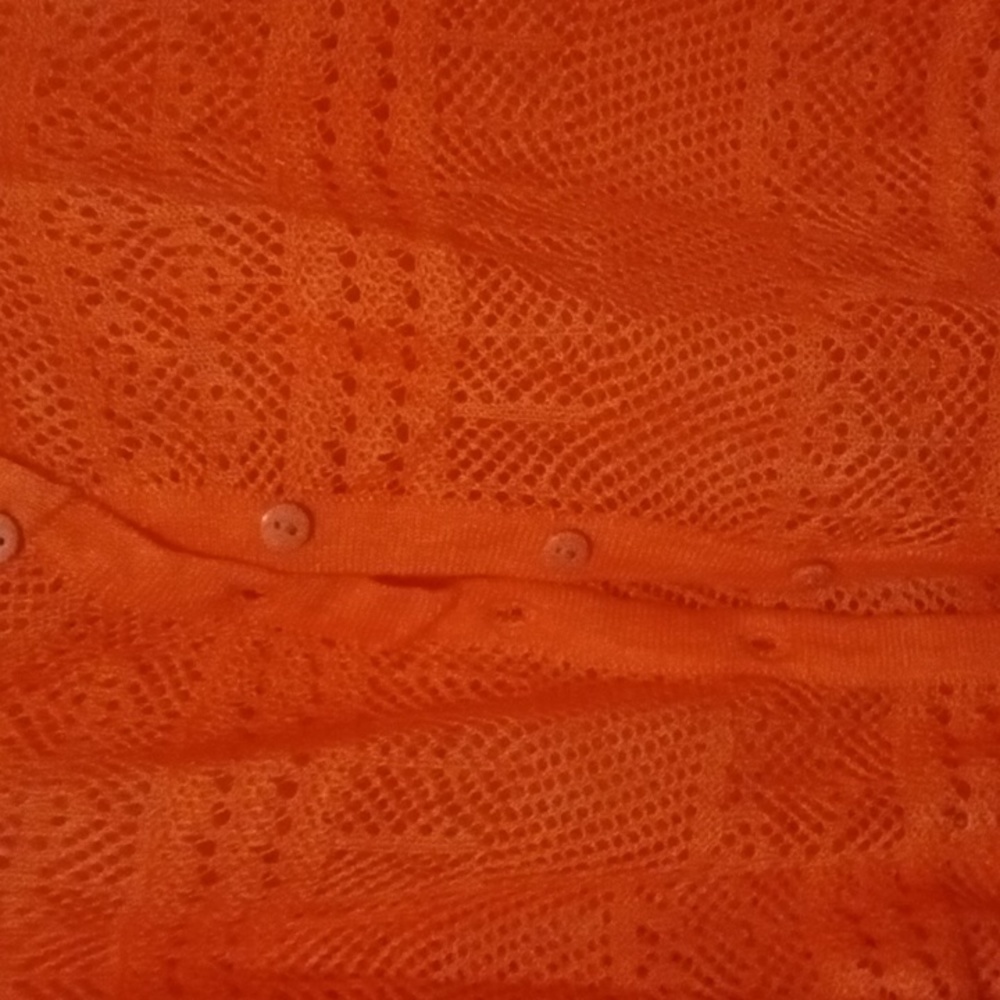 3/$50 ❤️ Denim 24/7 New Peach Shrug Size 30/32W - Picture 3 of 8
